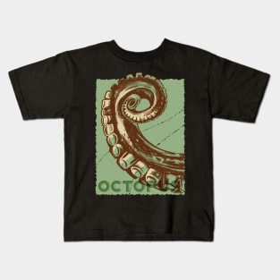 Octopus Tentacle Kids T-Shirt